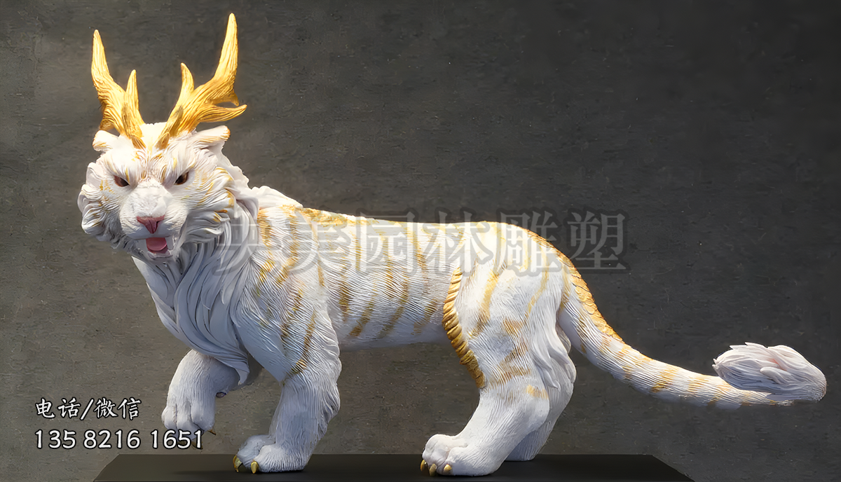 玻璃鋼神獸狴犴（憲章）雕塑