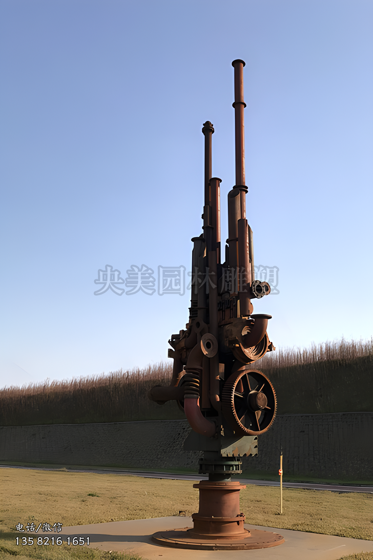 機(jī)械創(chuàng)意笙雕塑