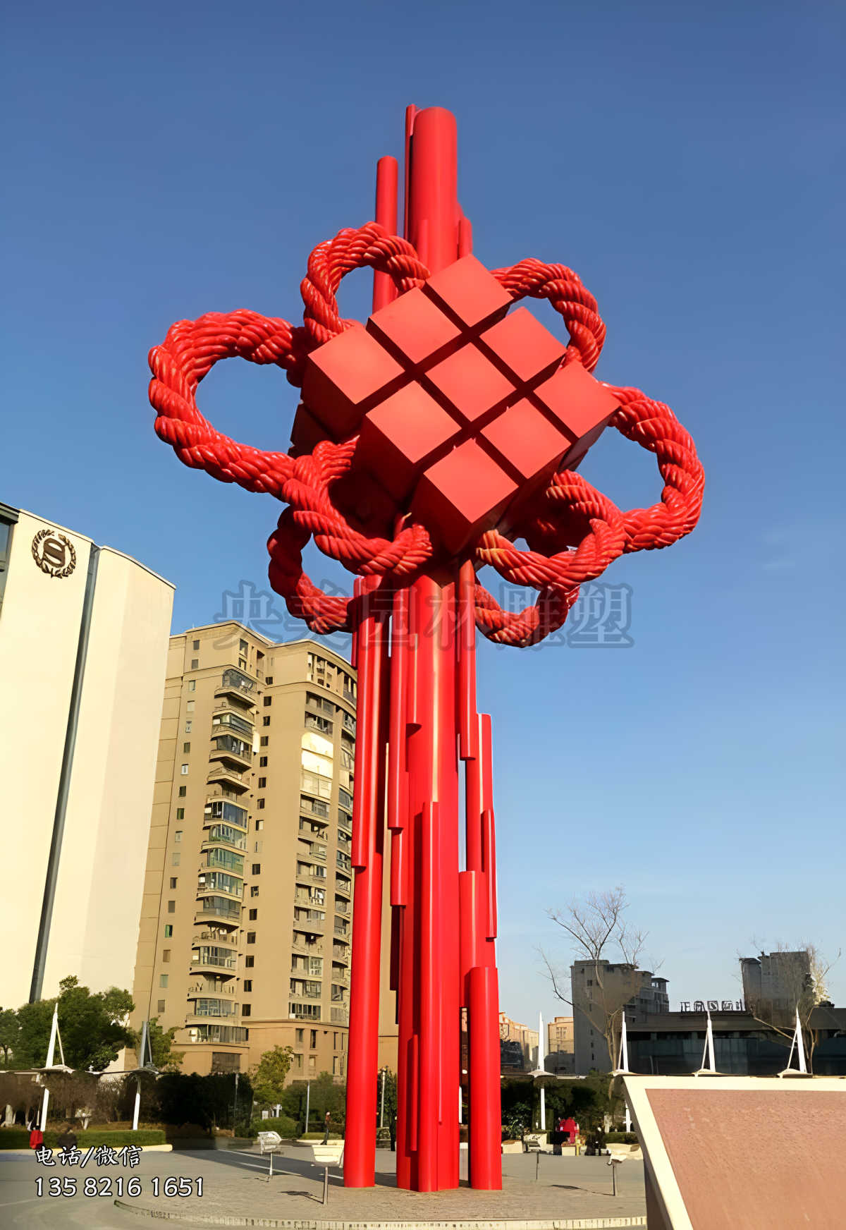 中國結(jié)傳統(tǒng)中國文化主題雕塑