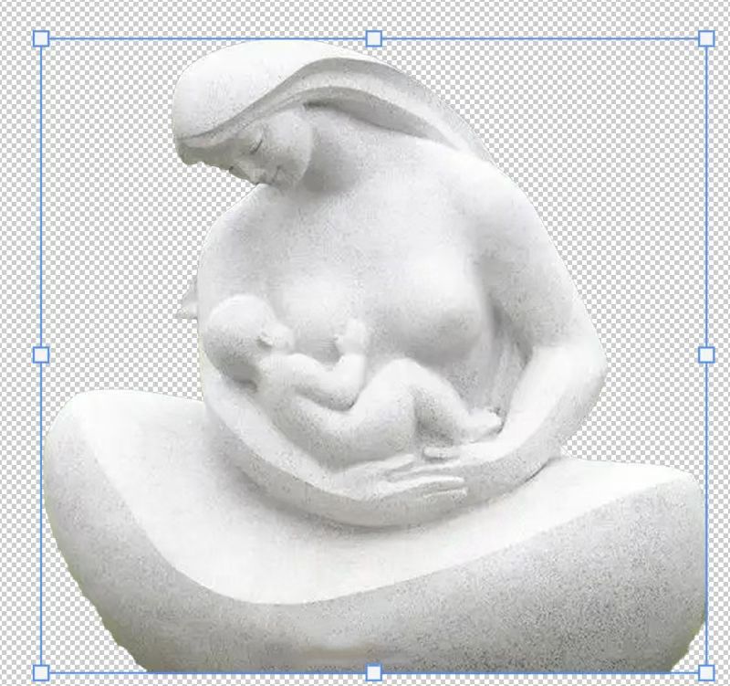 母子親情人物 高1.3米