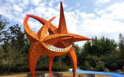 游樂園海星雕塑