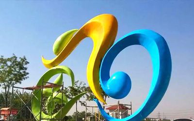 不銹鋼體育運(yùn)動人物雕塑