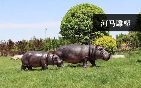 河馬雕塑 河馬雕塑